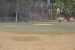Baseball field. View from second base.