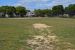 Cricket area view near softball field.
