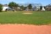 Baseball field, view from outfield looking in.