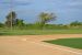 Green field. Left field view-third base.