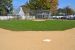 Baseball field, second base view.