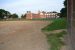 Chestnut Street School, 90ft baseball  field, first base line, view from home plate.